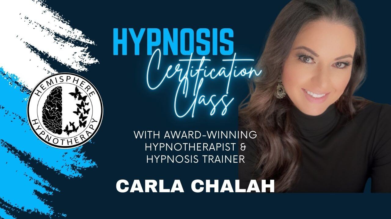 hypnosis certification class ICBCH with Carla Chalah